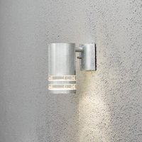 Konstsmide - Moderne Wandleuchte Modena aus galvanisiertem Stahl - grey von Konstsmide