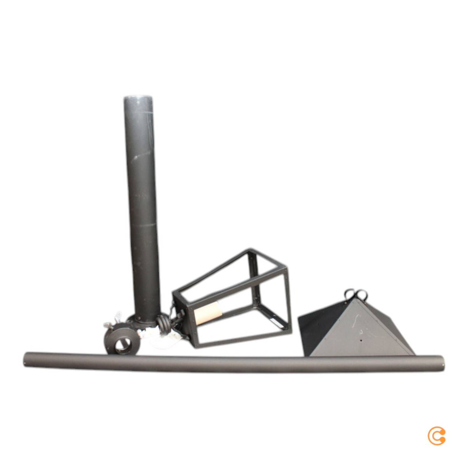 Konstsmide Modern wirkende Mastleuchte BENU Nachlicht Nachtlampe SIEHE TEXT/FOTO von Konstsmide