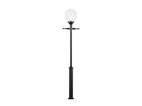Konstsmide Orion 468-750 Standleuchte / B: 40cm T: 40cm H: 240cm / 1x100W / IP23 / / lackiertes Aluminium / matt-schwarz von Konstsmide
