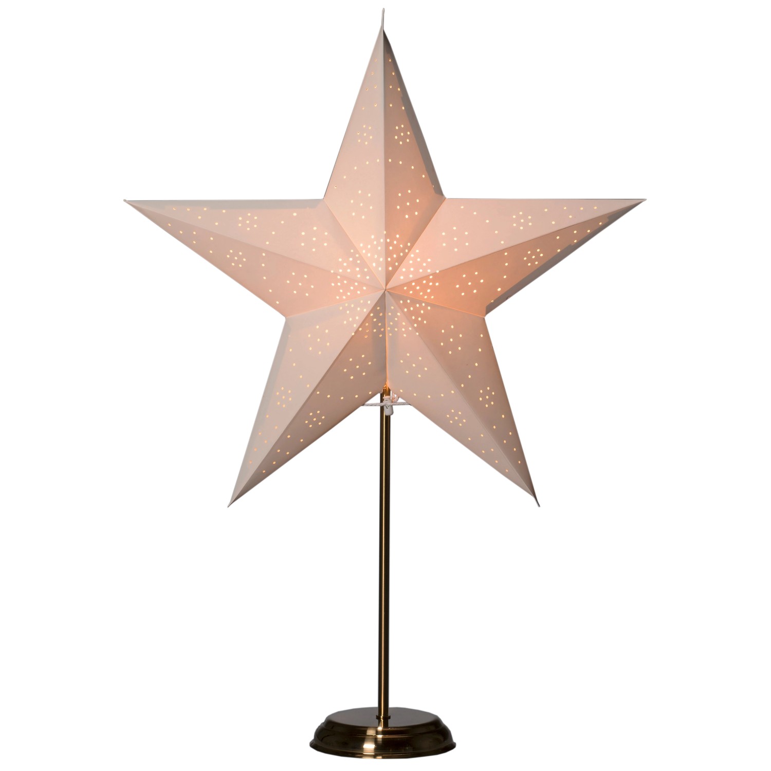 Konstsmide Papierstern Weiß Konstsmide Papierstern Weiß von Konstsmide