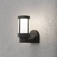 Konstsmide Siena 7513-752 Außenwandleuchte Energiesparlampe, LED E27 60W Schwarz von Konstsmide