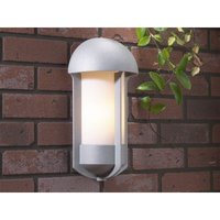 Konstsmide - Silberne Aluminium Wandleuchte tyr, E27, opales Acryglas, IP23 Konstsmide - Silberne Aluminium Wandleuchte tyr, E27, opales Acryglas, IP23 von Konstsmide