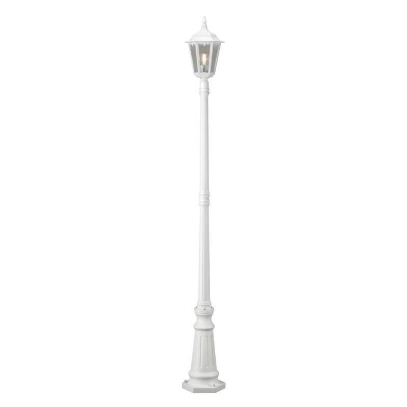 Konstsmide Stehleuchte Firenze, matt weiss, 1-flammig, klares Glas (7233-250) von Konstsmide