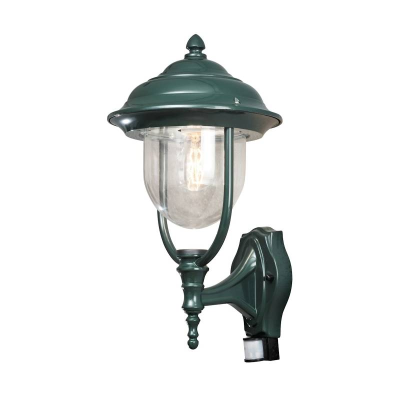 Konstsmide Wandleuchte Parma Up, grün, klares Acrylglas (7235-600) von Konstsmide