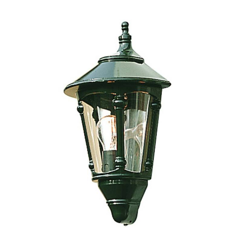 Konstsmide Wandleuchte Virgo Flush, grün, klares Acrylglas (569-600) von Konstsmide