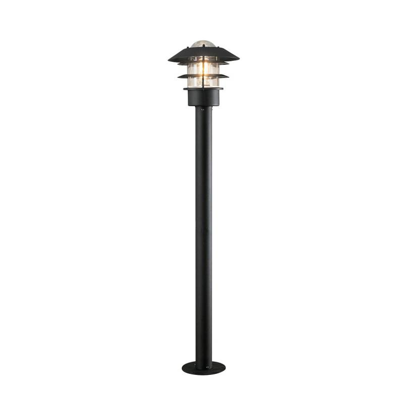 Konstsmide Wegeleuchte Modena, schwarz lackiert, klares Glas (7311-750) von Konstsmide