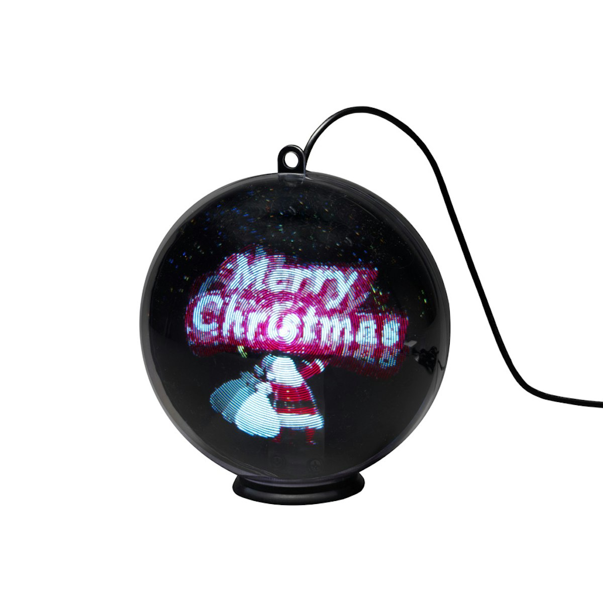 Konstsmide Weihnachtsbeleuchtung Hologrammkugel 3D Merry Christmas 64 Dioden Konstsmide Weihnachtsbeleuchtung Hologrammkugel 3D Merry Christmas 64 Dioden von Konstsmide