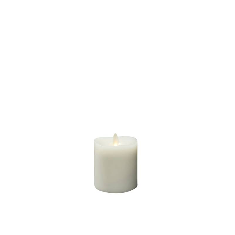 Konstsmide Weihnachtsbeleuchtung  LED Echtwachskerze cremeweiß 3D 11,4cm von Konstsmide