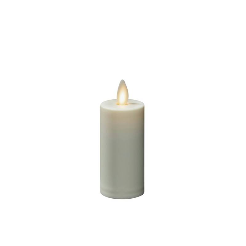 Konstsmide Weihnachtsbeleuchtung  LED Kerze 3D Flamme cremeweiß 10,1cm 3D von Konstsmide