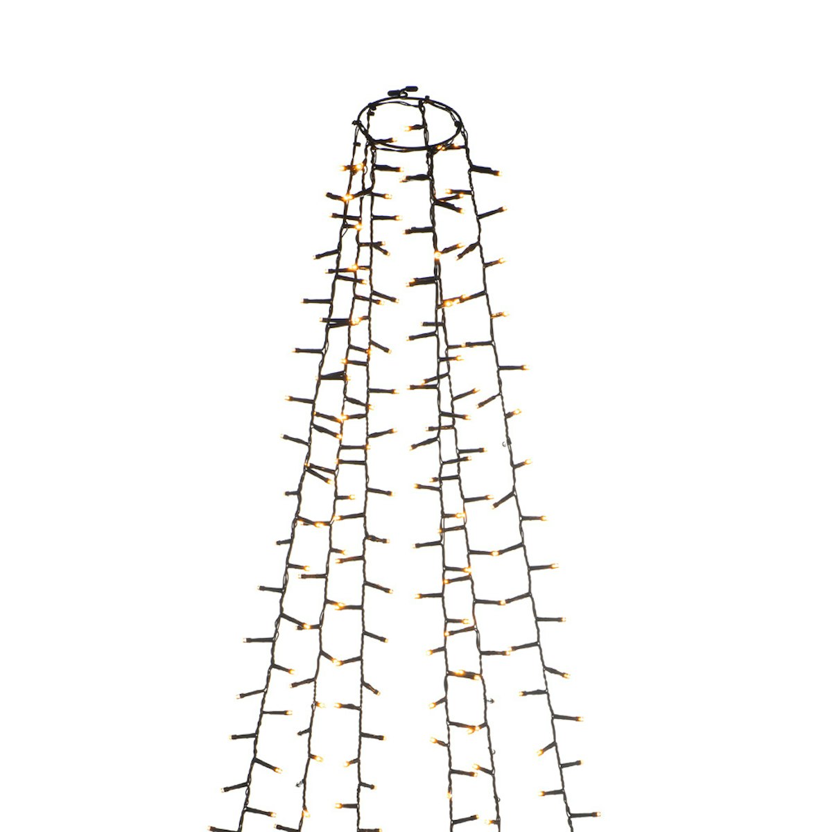 Konstsmide Weihnachtsbeleuchtung  Micro LED Baummantel 1080 bernstein Dioden von Konstsmide