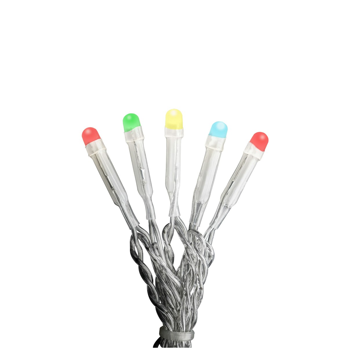 Konstsmide Weihnachtsbeleuchtung  Micro LED Lichterkette transparentes Kabel von Konstsmide