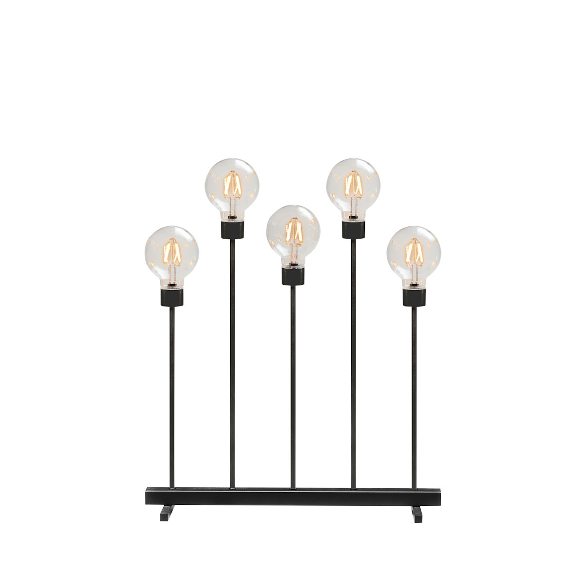 Konstsmide Weihnachtsbeleuchtung LED Metallleuchter schwarz Dimmer 54cm Konstsmide Weihnachtsbeleuchtung LED Metallleuchter schwarz Dimmer 54cm von Konstsmide