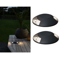 Led Bodenaufbaustrahler 2flammig Aufbauspot 2er set aussen anthrazit Ø20cm IP65 Led Bodenaufbaustrahler 2flammig Aufbauspot 2er set aussen anthrazit Ø20cm IP65 von Konstsmide