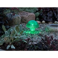 Led Solarleuchte assisi, Grün mit Erdspieß Höhe 27,5 cm von Konstsmide