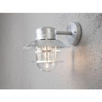 Konstsmide - Modena Moderne Dome-Wandleuchte für den Außenbereich aus verzinktem Stahl IP-44, IP44 Konstsmide - Modena Moderne Dome-Wandleuchte für den Außenbereich aus verzinktem Stahl IP-44, IP44 von Konstsmide