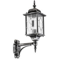 [NEUWERTIG] B-Ware Konstsmide Außenwandleuchte Milano Laterne Außenlampe Stehlampe Schwarz von Konstsmide