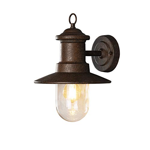 Konstsmide Wandleuchte Napoli | rostfarben | Outdoor | E27 | Max 60W | 7346-970, 22x30,5x30,5cm, Braun Konstsmide Wandleuchte Napoli | rostfarben | Outdoor | E27 | Max 60W | 7346-970, 22x30,5x30,5cm, Braun von Konstsmide