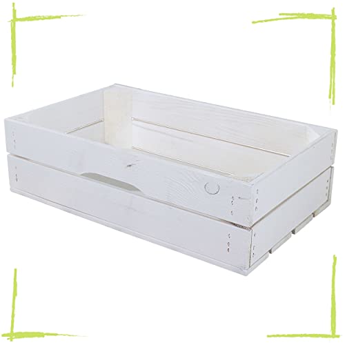Kontorei Weiße Schublade 47,5x29x13,5cm Kiste Obstkiste Weinkiste kleine Holzkiste Box Dekoration klein shabby chic Ablage Aufbewahrungskiste 2er Kontorei Weiße Schublade 47,5x29x13,5cm Kiste Obstkiste Weinkiste kleine Holzkiste Box Dekoration klein shabby chic Ablage Aufbewahrungskiste 2er von Kontorei