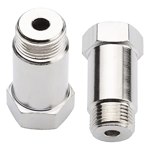 Konuooer Lambdasonde Adapter Auto Lambda sensor spacer für M18x1,5mm O2 Spacer Universal Lambdasonde Spacer Auspuffanlage Silber(2 Stück) Konuooer Lambdasonde Adapter Auto Lambda sensor spacer für M18x1,5mm O2 Spacer Universal Lambdasonde Spacer Auspuffanlage Silber(2 Stück) von Konuooer