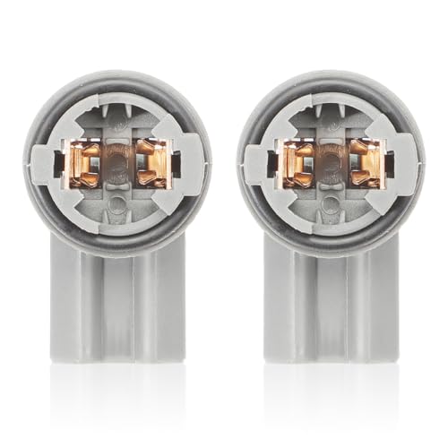 Konuooer 2 x Nummernschild Lampe Fassungvorne links und vorne rechts per Corolla E12 Kombi Fassung Kennzeichenleuchte lampenfassung per Limousine Verso 2004-2009 8127502080 von Konuooer