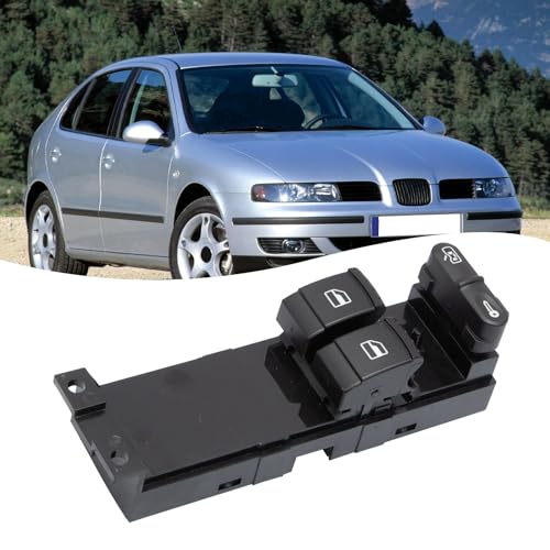 Konuooer Electric Power Fensterheber Schalter für Golf 4 Jetta 1J3959857 Autofenster Schalter für B-o-r-a P-a-s-sat Se-at Leon S-k-o-d-a Fabia 1J3 959 857 Konuooer Electric Power Fensterheber Schalter für Golf 4 Jetta 1J3959857 Autofenster Schalter für B-o-r-a P-a-s-sat Se-at Leon S-k-o-d-a Fabia 1J3 959 857 von Konuooer
