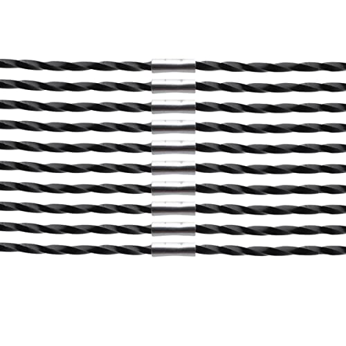 Konuooer Trimmerfaden kompatibel mit Bosch AFS 23-37 Rasentrimmer freischneider faden F016800431 Starkes Schneidgewinde 37 cm × 3,5 mm (10 Stück) von Konuooer