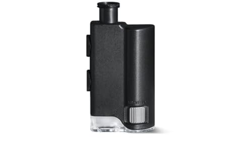 KONUS | KONUSCLIP Taschenmikroskop für Smartphone, sehr kleine Größe, LED- und UV-Licht, 60x-100x Zoom KONUS | KONUSCLIP Taschenmikroskop für Smartphone, sehr kleine Größe, LED- und UV-Licht, 60x-100x Zoom von Konus