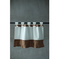 Leinen Vorhänge Mit Volants/Raffvorhang Raffgardine Landhaus Rüschenvorhänge 29 Farben 1 Paneel Leinen Vorhänge Mit Volants/Raffvorhang Raffgardine Landhaus Rüschenvorhänge 29 Farben 1 Paneel von KonvaliykaTextile