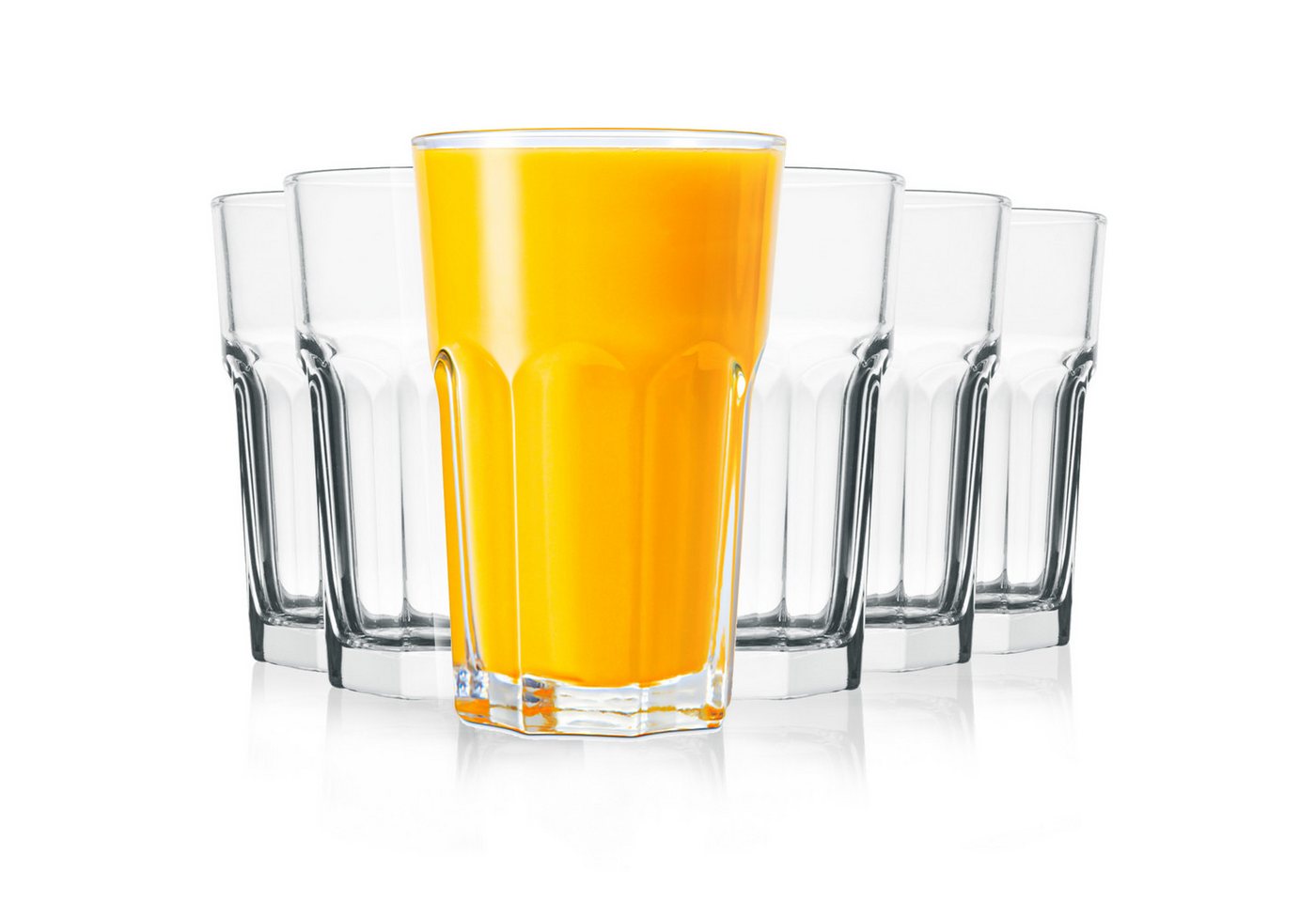 KONZEPT Gläser-Set 270ml, Ideal als Trinkgläser, Wassergläser, Saftgläser, Cocktailgläser, 6/12 tlg. für Latte Macchiato, Wasser, Saft & Cocktails KONZEPT Gläser-Set 270ml, Ideal als Trinkgläser, Wassergläser, Saftgläser, Cocktailgläser, 6/12 tlg. für Latte Macchiato, Wasser, Saft & Cocktails von KONZEPT