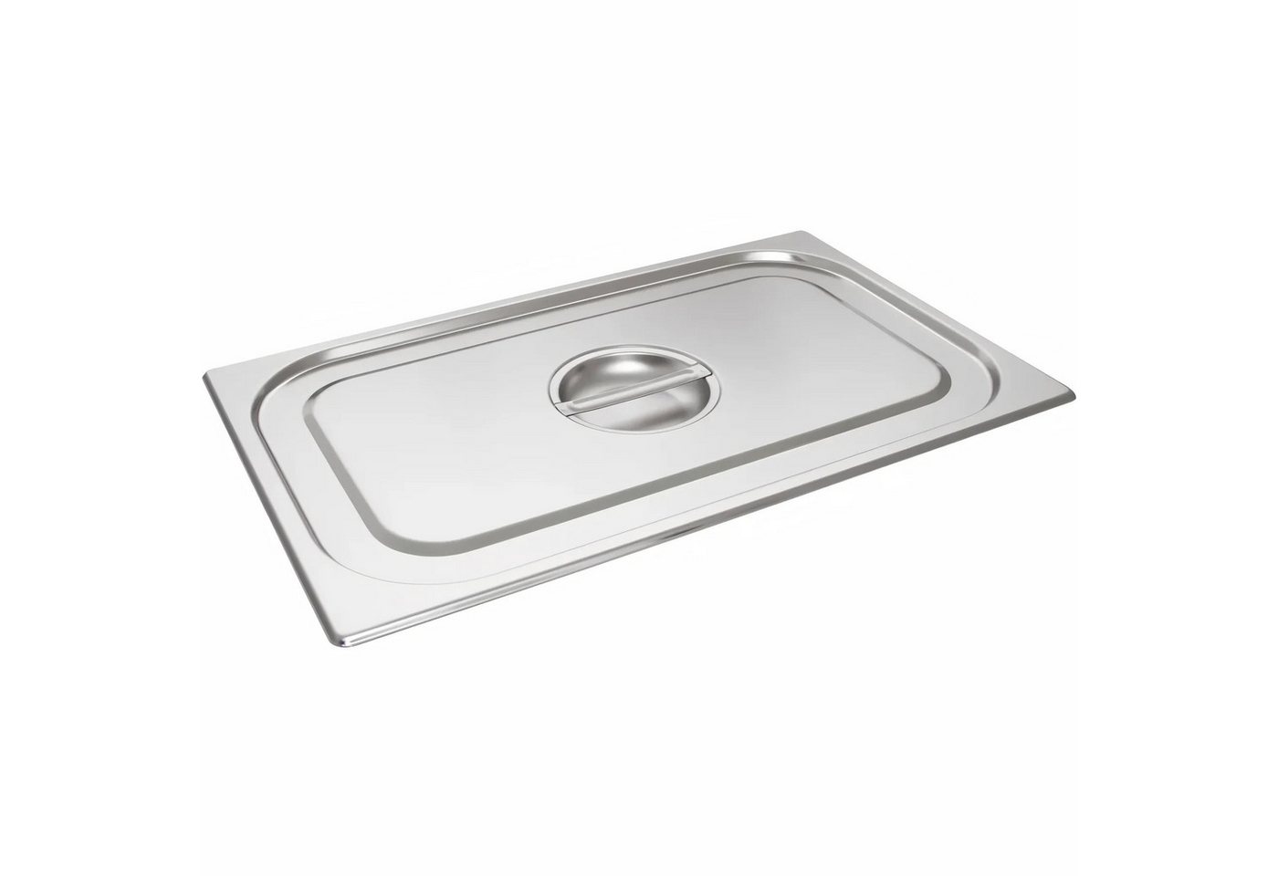 KONZEPT Thermobehälter GN Behälter Edelstahl Größe und Tiefe zur Wahl, GN 1/1, Deckel für GN 1/1 Behälter (Gastro Behälter) von KONZEPT