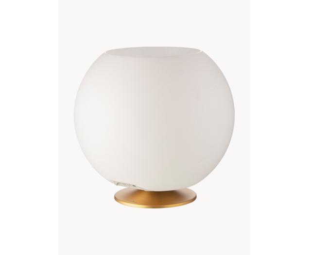 Dimmbare LED-Tischlampe Sphere mit Bluetooth-Lautsprecher und Flaschenkühler von Kooduu