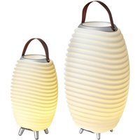 Kooduu 2er Set Synergy 2.0 LED Akkuleuchte, Bluetooth Lautsprecher & Weinkühler small + large von Kooduu