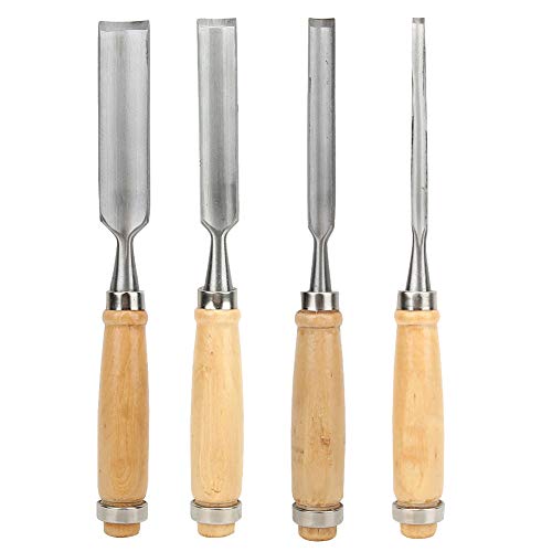 KooingTech 4PCS Holzbearbeitung Stechbeitel Set Für Holz, Stechbeitel Set für Hand Carving Messer Schreiner Werkzeuge, Stecheisen Set Für Holz KooingTech 4PCS Holzbearbeitung Stechbeitel Set Für Holz, Stechbeitel Set für Hand Carving Messer Schreiner Werkzeuge, Stecheisen Set Für Holz von KooingTech