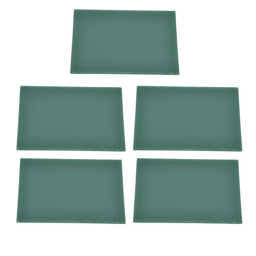 KooingTech 5 x Schmuckwachs, 7 x 9 x 0,2 cm, Gießwachs, Schnitzwachs, Modellierwachs zum Gießen und Schnitzen verschiedener Schmuckmuster von KooingTech