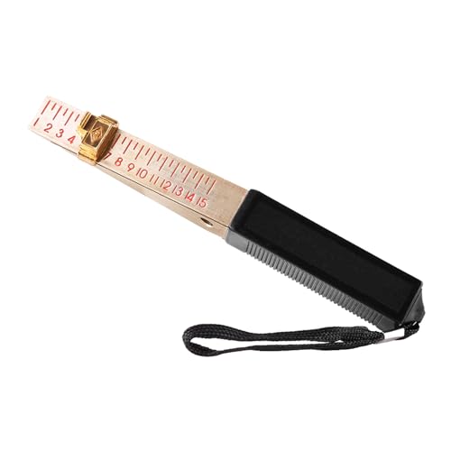 KooingTech Messkeil, Feeler Metric 1-15mm, Feeler Haus Engineering Inspektion Ebenheit Messwerkzeug für Vermesser (0,5mm) von KooingTech