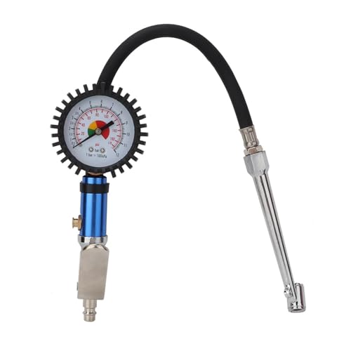 KooingTech Reifenfüller Mit Manometer, 12 Bar Reifendruckprüfer Selbstklemmende Reifendruckpistole, Reifenfüller Geeicht, Reifendruckfüller KooingTech Reifenfüller Mit Manometer, 12 Bar Reifendruckprüfer Selbstklemmende Reifendruckpistole, Reifenfüller Geeicht, Reifendruckfüller von KooingTech