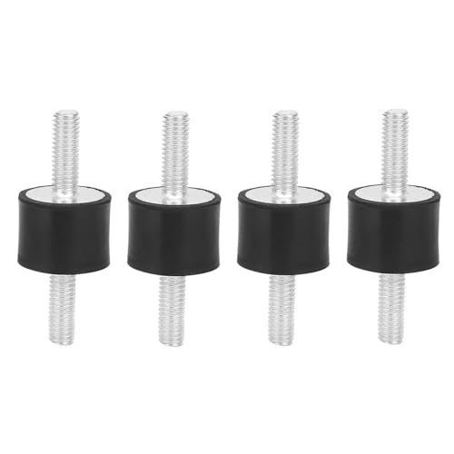 KooingTech Schwingungsdämpfer, Gummipuffer M6, 4 Stück Gummidämpfer für Luftkompressoren Dieselmotoren Benzinmotoren Wasserpumpen KooingTech Schwingungsdämpfer, Gummipuffer M6, 4 Stück Gummidämpfer für Luftkompressoren Dieselmotoren Benzinmotoren Wasserpumpen von KooingTech
