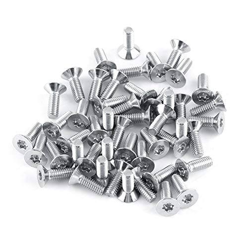 KooingTech Senkkopfschrauben M4x10, Flachkopfschrauben, M4 Schrauben, 50 Stück 304 Edelstahl Sternschraube KooingTech Senkkopfschrauben M4x10, Flachkopfschrauben, M4 Schrauben, 50 Stück 304 Edelstahl Sternschraube von KooingTech