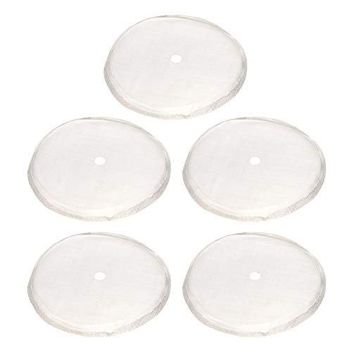 KooingTech Wiederverwendbarer Edelstahl-Filtergitter, Cafetier-Filter für 600 ml French Press Topfzubehör, 5 Stück KooingTech Wiederverwendbarer Edelstahl-Filtergitter, Cafetier-Filter für 600 ml French Press Topfzubehör, 5 Stück von KooingTech