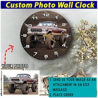 Mudding Mud Bogging Personalisierte Hölzerne Wanduhr, Off-Road-Rennen, Einzigartige Geschenke Für Rennfahrer, Dirt Quad, Schlamm-Lkw-Geschenke von KoolKoolCustomDesign