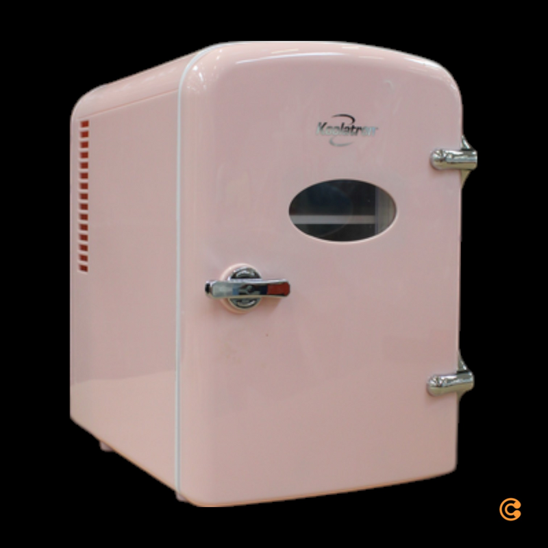 B-Ware Koolatron Krt04 P De Retro Mini Kühler Kompaktkühlschrank Getränkekühler Rosa von Koolatron