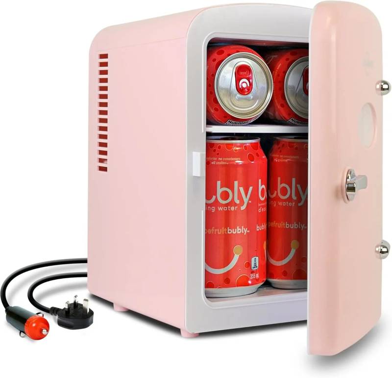 Koolatron Mini Kühlschrank Kompaktkühler Kosmetik Getränke Rosa 4 L Schlafzimmer B-Ware Koolatron Mini Kühlschrank Kompaktkühler Kosmetik Getränke Rosa 4 L Schlafzimmer B-Ware von Koolatron