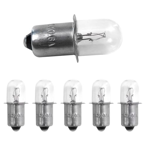 Koolenry 100 Stück Neue Ersatzbirnen für 18 Volt DW908 / DW919 -Taschenlampen DC509 36 Volt Flutlicht 19,2 V von Koolenry