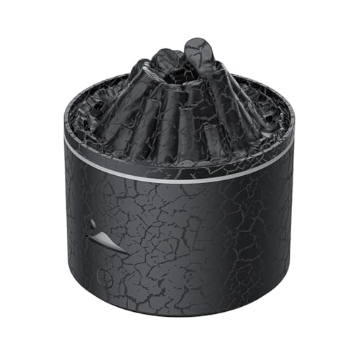Koolenry 180ml Ätherisches Öl Diffuser Luftbefeuchter mit Flammenaroma, Quallen-, 7-Farbige LED, Automatische Abschaltung für Zuhause Büro Schwarz Koolenry 180ml Ätherisches Öl Diffuser Luftbefeuchter mit Flammenaroma, Quallen-, 7-Farbige LED, Automatische Abschaltung für Zuhause Büro Schwarz von Koolenry