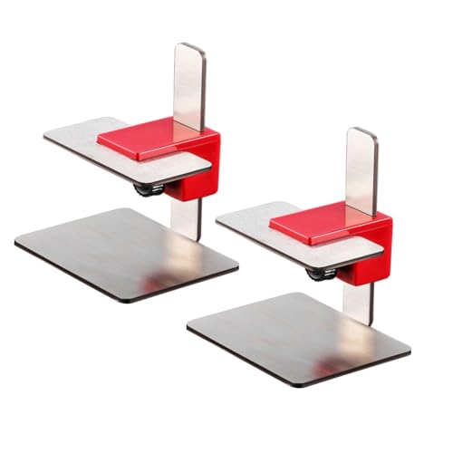 Koolenry 2-Teiliges Schranktür-Installationspositionierer, Edelstahl-Bodenschrank-Nivelliergerät, Verstellbare Schrank-Hardware-Vorrichtung, Handwerkzeug von Koolenry