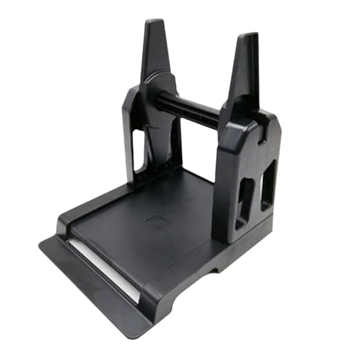 Koolenry 2 in 1 Lüfter-Fach Externer Rollen-Etikettenpapierhalter für Desktop-Etikettdrucker Thermal-Quittungsdrucker von Koolenry