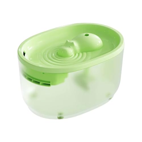Koolenry 2.4L Verbesserter Haustierwasserbrunnen Automatischer USB -Katzenhundwasserspender Stille Zirkulationspumpe mit 3 Filtern von Koolenry