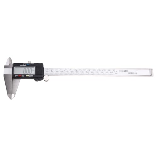 Koolenry 200 mm Elektronischer Digitaler Bremssattel -Zifferblatt Vernier -Messgeräte -Messwerkzeug Digitaler Lineal von Koolenry