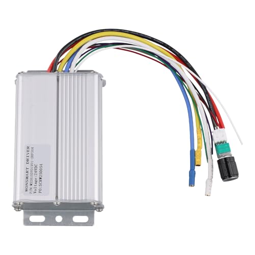 Koolenry 24 V 15A Bürstenloser Gebläsemotor Controller mit Geschwindigkeitsregulierung PWM und Schaltmodul von Koolenry