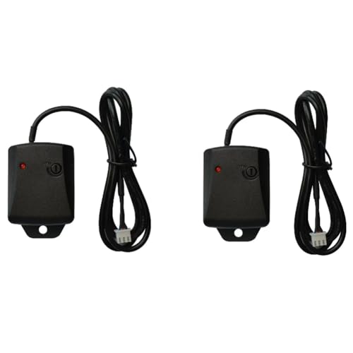 Koolenry 2pcs Universal Automobilmotorrad-Auto-Vibration Induktion Einstellbarer Sensor Hochempfindlich von Koolenry